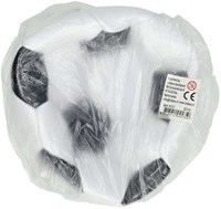 Balle de football noir blanc jouet pour enfants - design classique-2