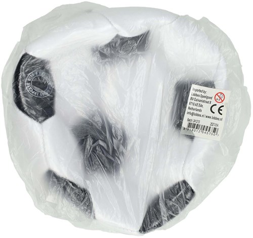 Balle de football noir blanc jouet pour enfants - design classique-2