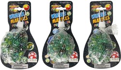 Billes jouet set couleurs multiples dans filet pour enfants