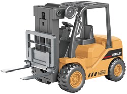 Chariot élévateur jouet de construction jaune plastique chantier