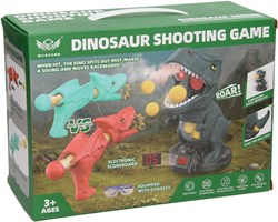 Ballenshooter cible dinosaure mobile jeu de tir pour enfants avec effet brouillard