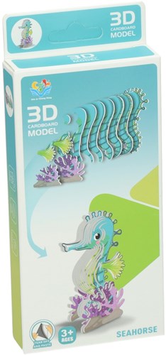 Albatros Hengelsport puzzle 3D jouet Hippocampe DIY amusement créatif
