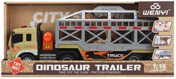 Albatros Hengelsport camion jouet avec dinosaure, lumière et son