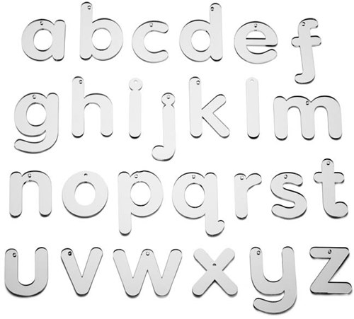 TickiT lettres miroir jouet éducatif - ensemble minuscules