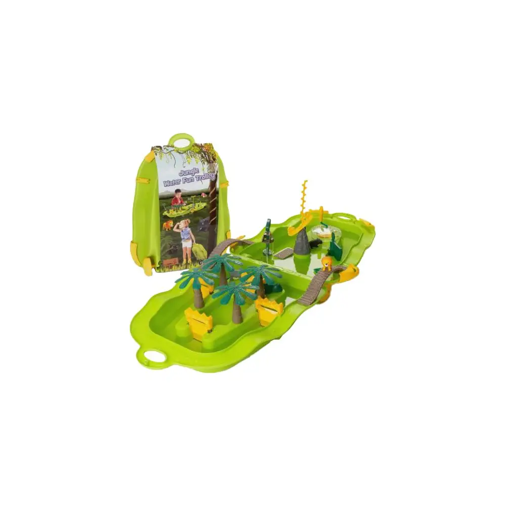 Vedes jouet circuit d'eau Starplast Jungle Water Fun Trolley valise