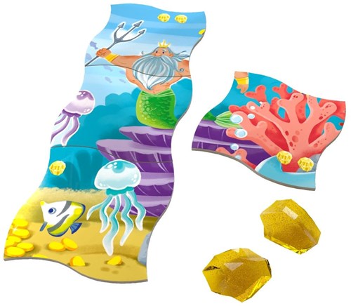 Haba jeu puzzle Chasse au trésor dans l'océan jeu éducatif enfants-3