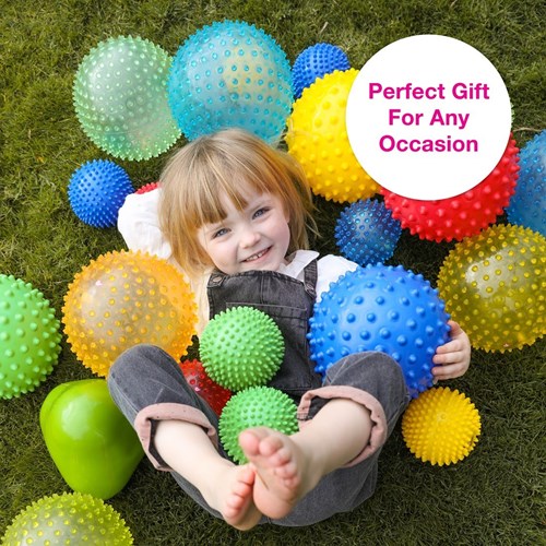 Edushape Balles Sensorielles Petit set de 4 dans CB -10cm-3