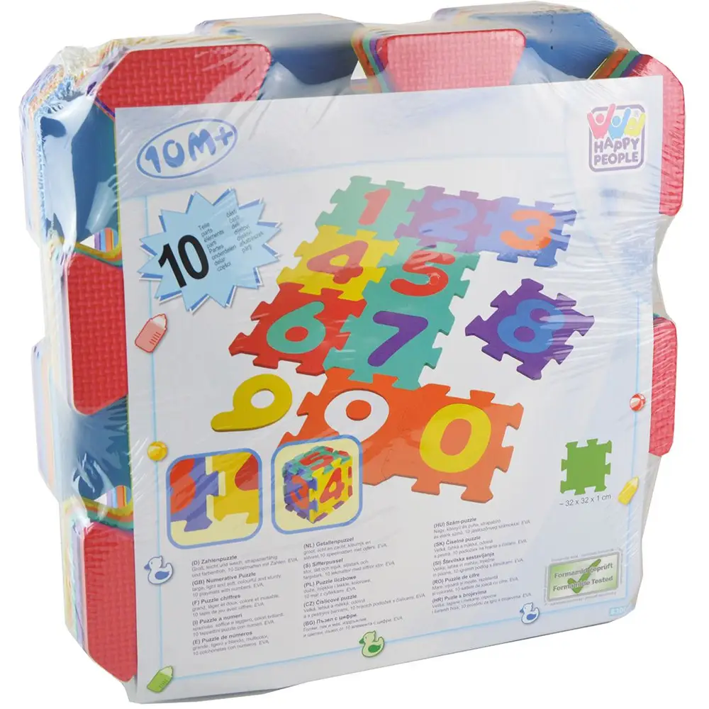 Bema tapis puzzle chiffres tapis de jeu éducatif coloré mousse EVA