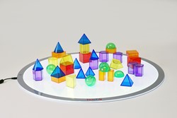 TickiT Formes géométriques transparentes
