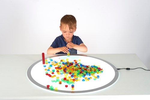 TickiT pions empilables transparents - jouet éducatif - 500 pièces-3