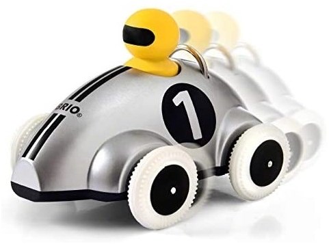 Brio voiture de course Push & Go édition spéciale argent jouet-3