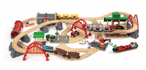 BRIO Circuit de chemin de fer Deluxe - 33052