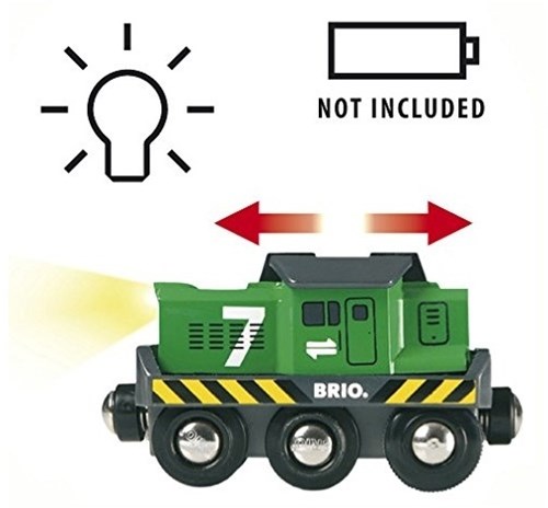 BRIO Locomotive de fret à pile - 33214-2