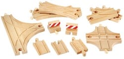BRIO Voies Ferrées Coffret évolution avancé 11 pièces - 33307