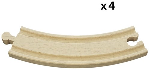 BRIO Grands rails courbes - 170 mm - 33342-2