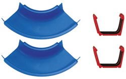 Aquaplay set de courbes pour circuit d'eau - Extension 102 - 2 pièces
