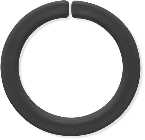 ARK Therapeutic bracelet sensoriel à mâcher noir XT moyen petit Gladde kauwarmband om te draaien om de pols, alternatief voor kauwen op mouwen, voor kinderen en volwassenen.