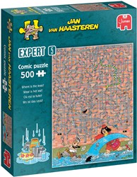 Jumbo puzzle Jan van Haasteren Expert 5 Où est la fuite 500 pièces
