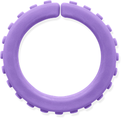 ARK Therapeutic bracelet à mâcher jouet sensoriel lavande XXT très ferme Getextureerde kauwarmband om te draaien om de pols, alternatief voor kauwen op mouwen, voor kinderen en volwassenen.