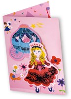 AVENIR Scratch Art - Cartes de voeux - Princesses-3