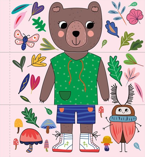 Avenir peinture à l'eau animaux de la forêt - livre créatif pour enfants-3