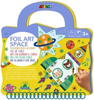 Avenir Foil Art - Livre créatif sur l’espace pour enfants - loisirs créatifs