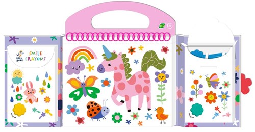 HAKU YOKA My First Coloring Kit - Unicorn Friends
