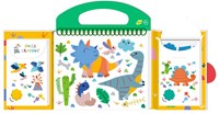 HAKU YOKA Mon premier kit de coloriage - Dino Friends