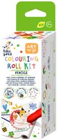Haku Yoka jouet rouleau à colorier - Mini set véhicules papier FSC