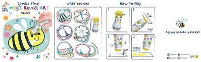 Haku Yoka Magic Reveal Art - Jardin - Jouet éducatif pour enfants-2