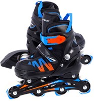 Alert patins à roulettes enfants orange taille 31-34 réglables-3