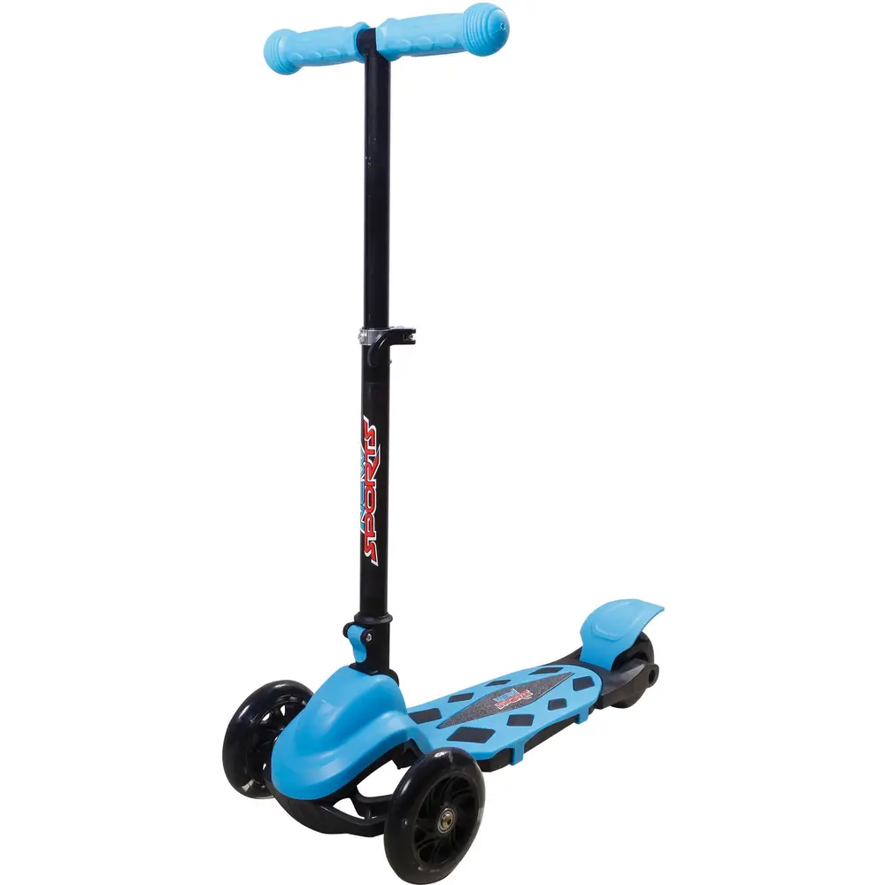 New Sports trottinette enfant 3 roues bleu 120mm ABEC7 pneus pleins