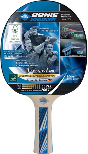 Donic Légendes 700 Raquette de tennis de table