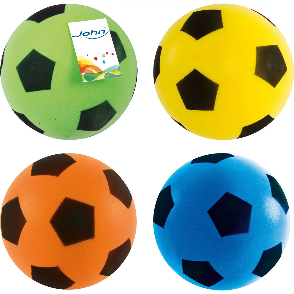 John Softball 20 cm balle en mousse colorée pour enfants