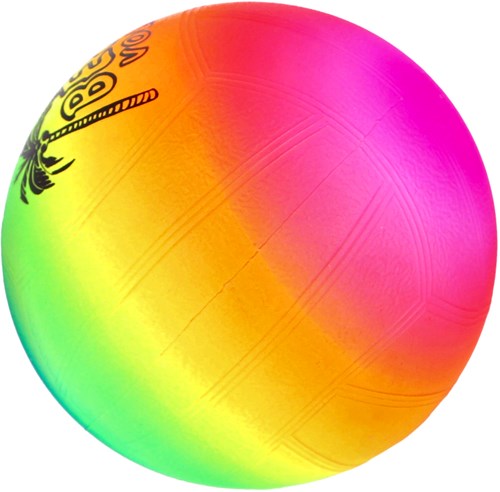 Alert ballon de football arc-en-ciel PVC 15 cm - lot de 3 pour jouer dehors-3