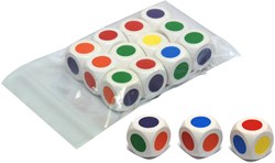 HOT Games dé violet 30 mm dés de jeu en bois