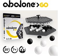 Zygomatic jeu de stratégie de voyage Abalone GO pour 2 joueurs - jeu de société compact-3