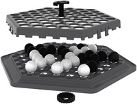 Zygomatic jeu de stratégie de voyage Abalone GO pour 2 joueurs - jeu de société compact