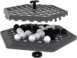 Zygomatic jeu de stratégie de voyage Abalone GO pour 2 joueurs - jeu de société compact