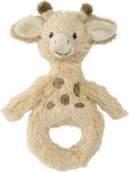 Happy Horse hochet girafe Gus peluche jouet bébé beige 18 cm