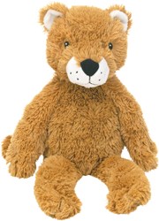 Happy Horse Lion Louah peluche - Marron - Peluche douce 34 cm