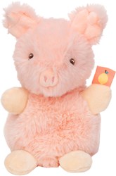 Happy Horse peluche cochon Penny 14 cm - doudou bébé rose pêche