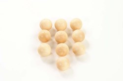 TickiT balle de jeu bois hêtre 50mm - jouet éducatif