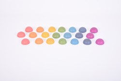 TickiT jouet en bois demi-sphères arc-en-ciel - jeu éducatif