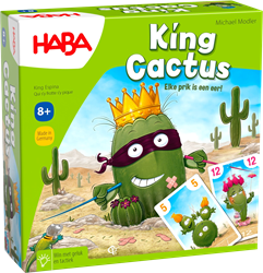 Haba jeu King Cactus - jeu coloré pour enfants dès 4 ans