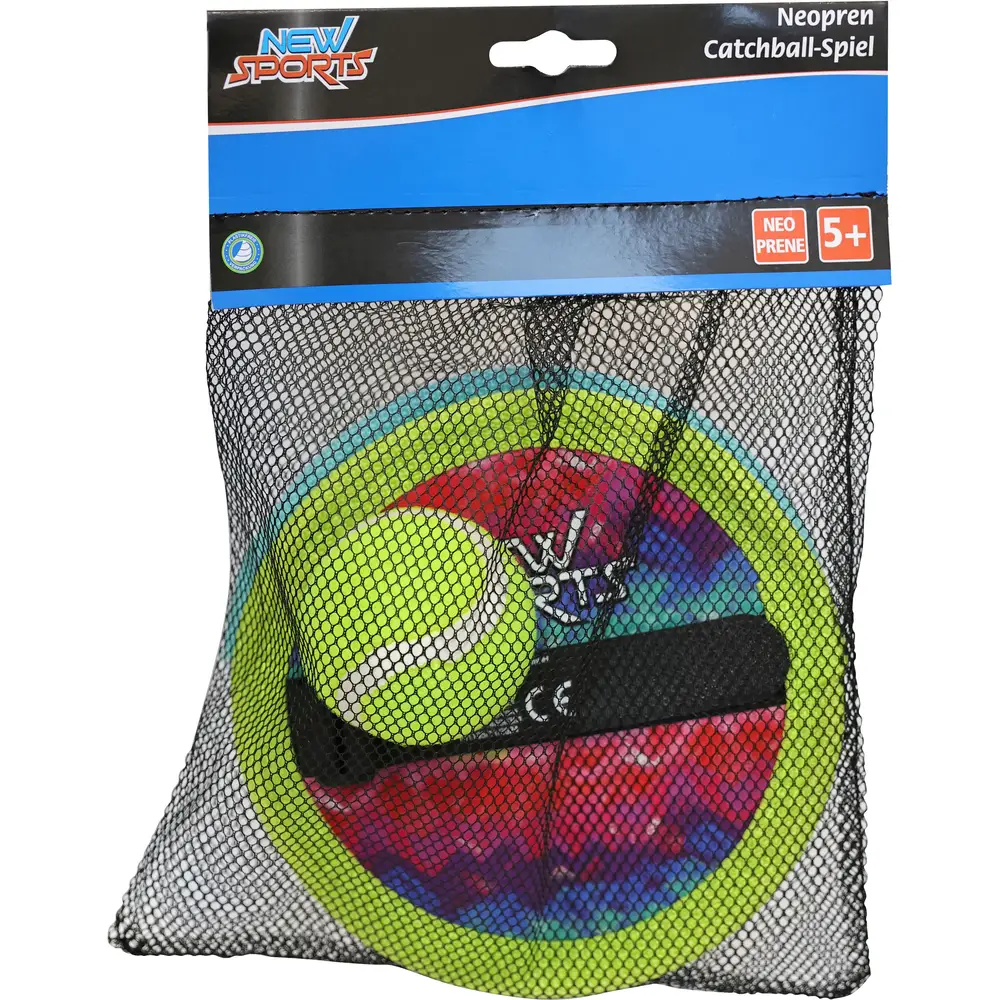 New Sports jeu de catchball néoprène pour enfants dès 5 ans