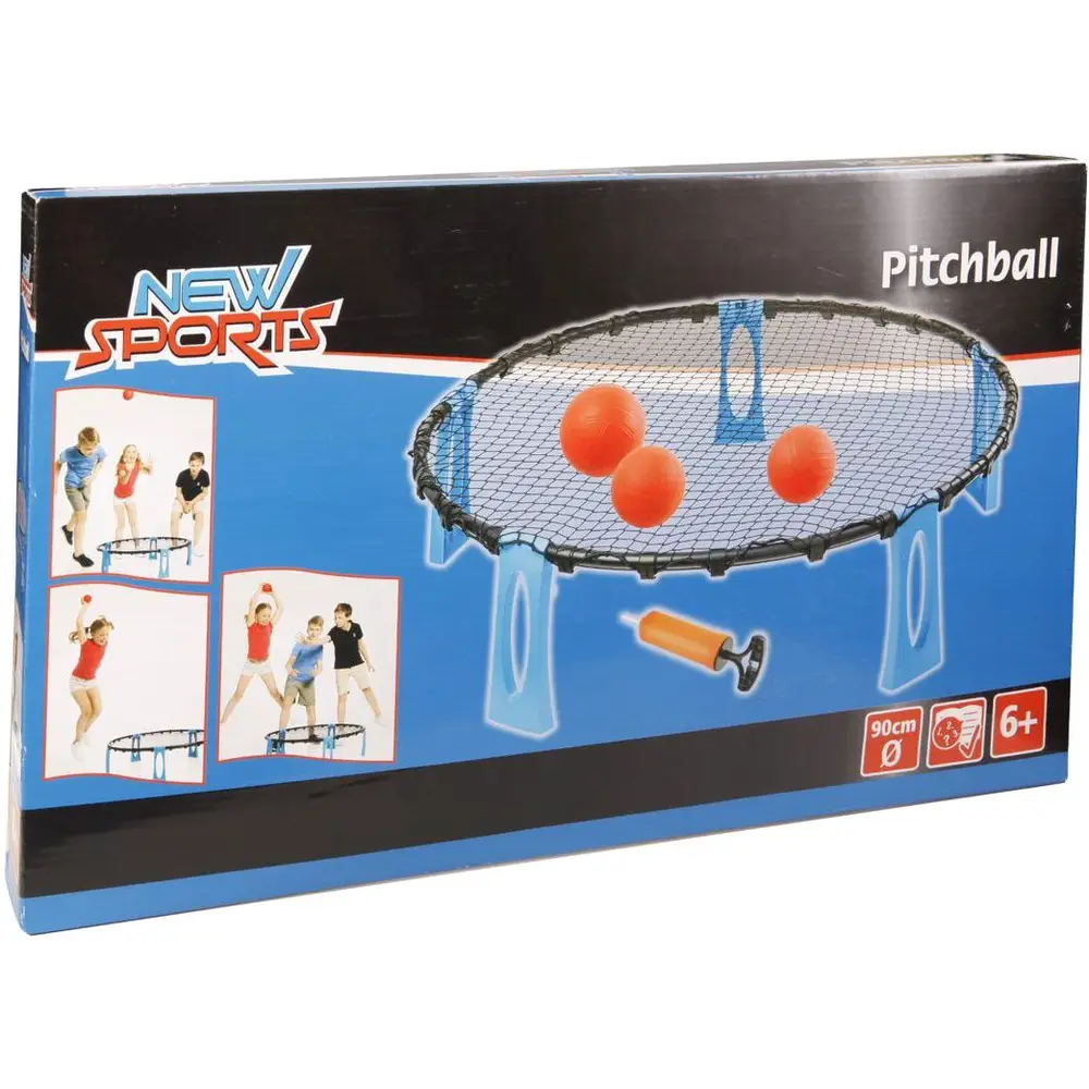 New Sports set de jeu pitchball avec 3 balles et pompe à main