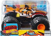 Hot Wheels voiture jouet Monster Truck Requin Tigre échelle 1:24-2