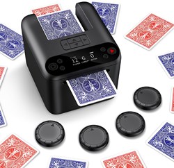 HOT Sports + Toys mélangeur de cartes automatique pour 3 jeux USB-C noir