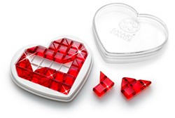 Smart Games IQ Love Puzzle - Jeu de réflexion Display 8 pièces - 72 défis